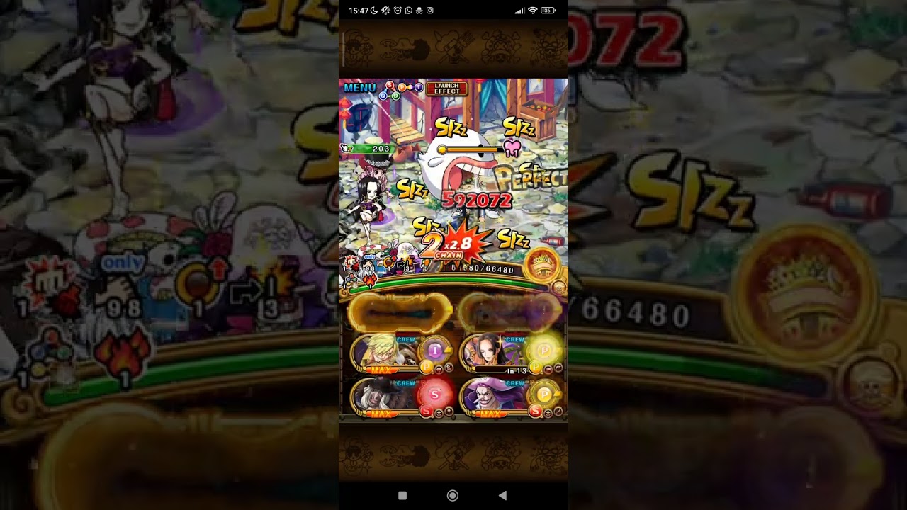 My 6.92x Team with only Devon and Doc Q vs. 40* Commodore vs Empress Blitz Battle [OPTC]トレジャークルーズ