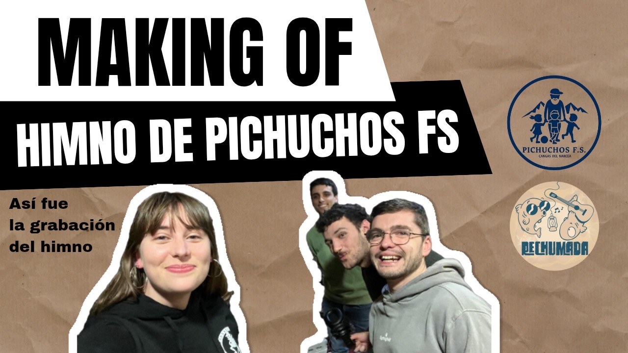 Así grabamos el Himno Oficial de Pichuchos F.S. 🎙️🔥 | MAKING OF