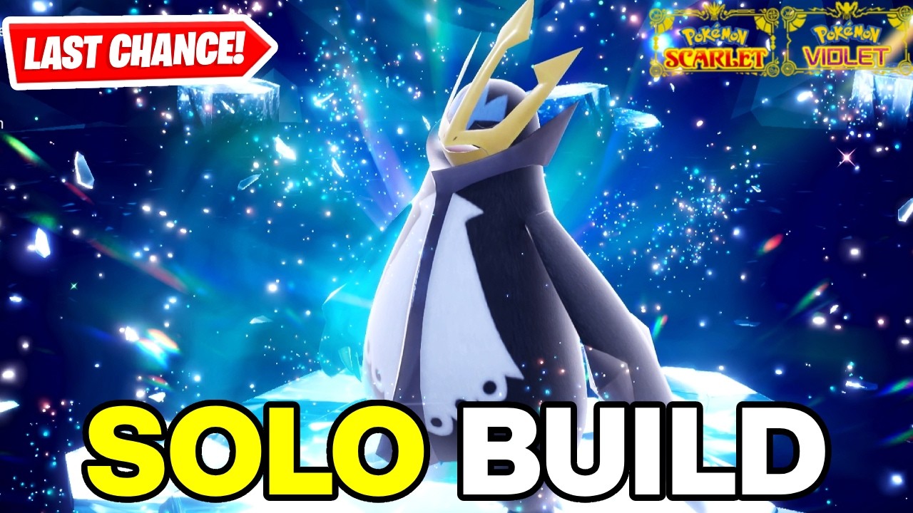 Как пройти рейд на Эмполеона 7 звезд в одиночку &mdash; Pokemon Scarlet And Violet