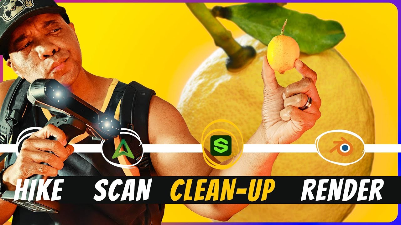 From Hike to High-Tech: The Hunt for a Perfect Lemon Scan! 🍋