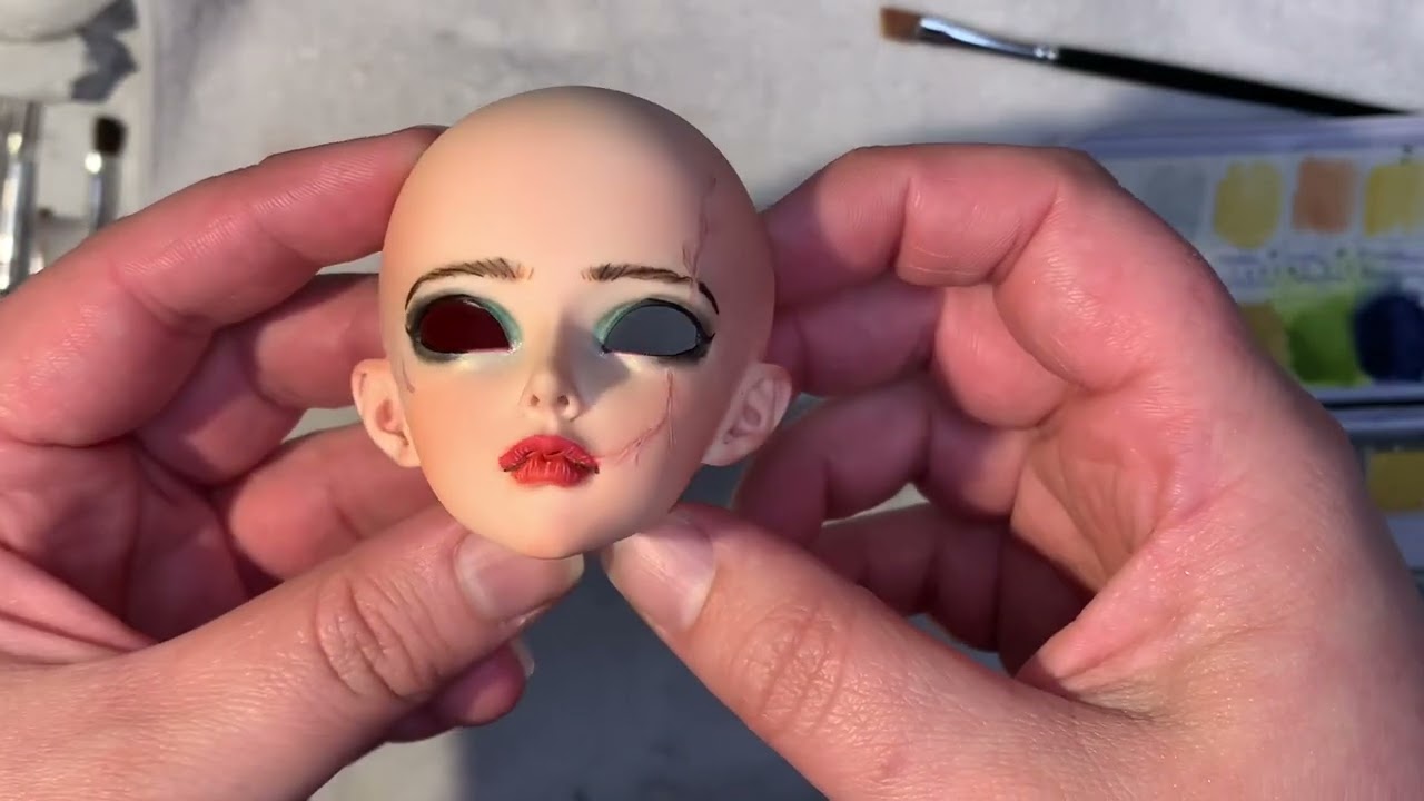 Adult vlog- Wren’s new Face-minifee Mirwen faceup