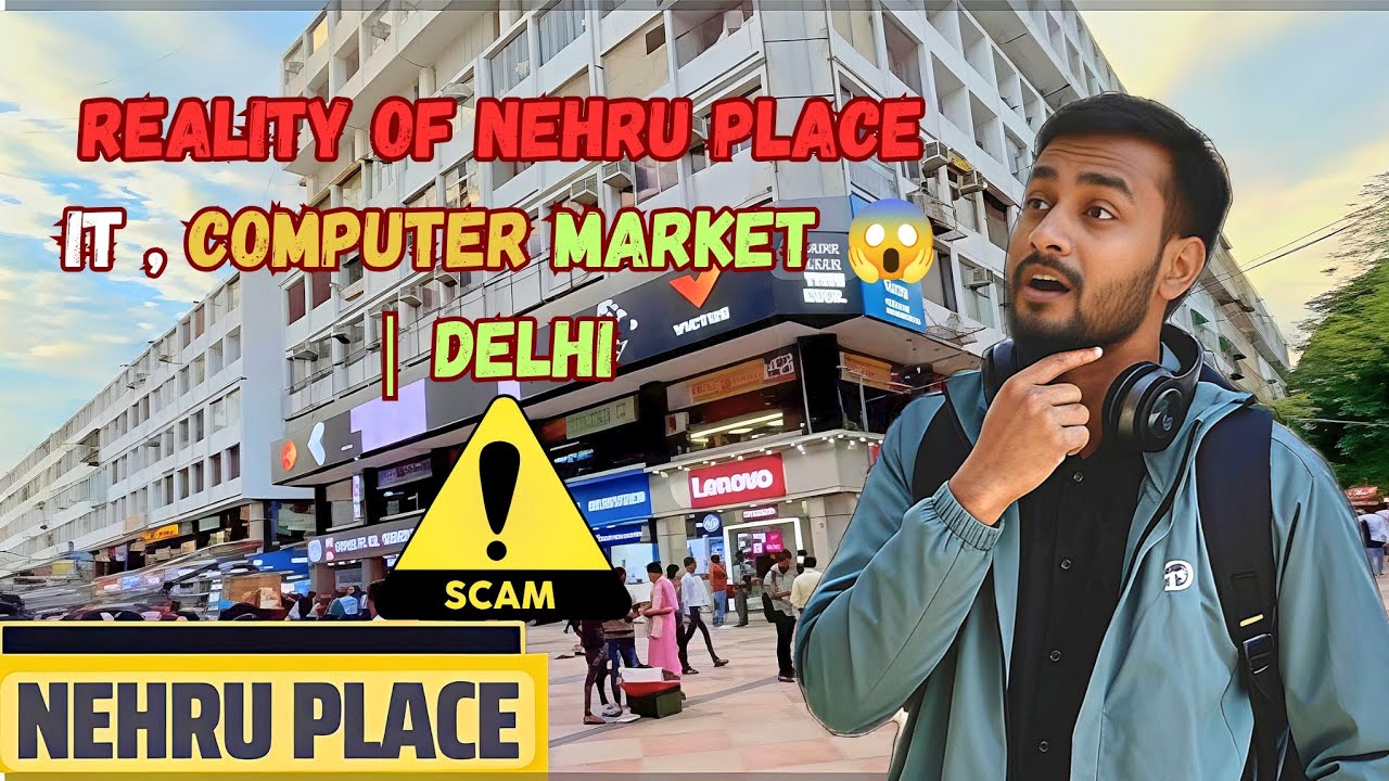 Neharu place Jane se pahle ye dekh lo 😱Reality of Nehru place market Delhi , Scam alert ⚠️