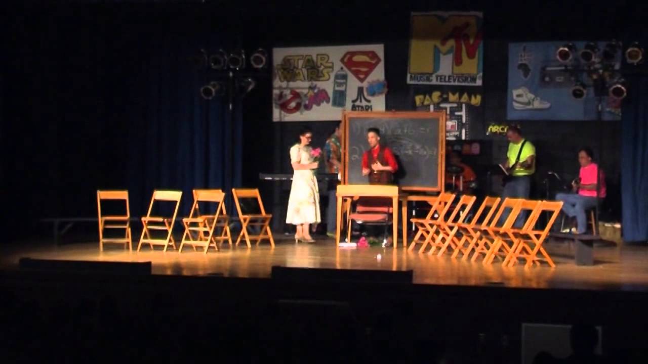 Back to the 80's performance by the Burt Wood School of Performing Arts