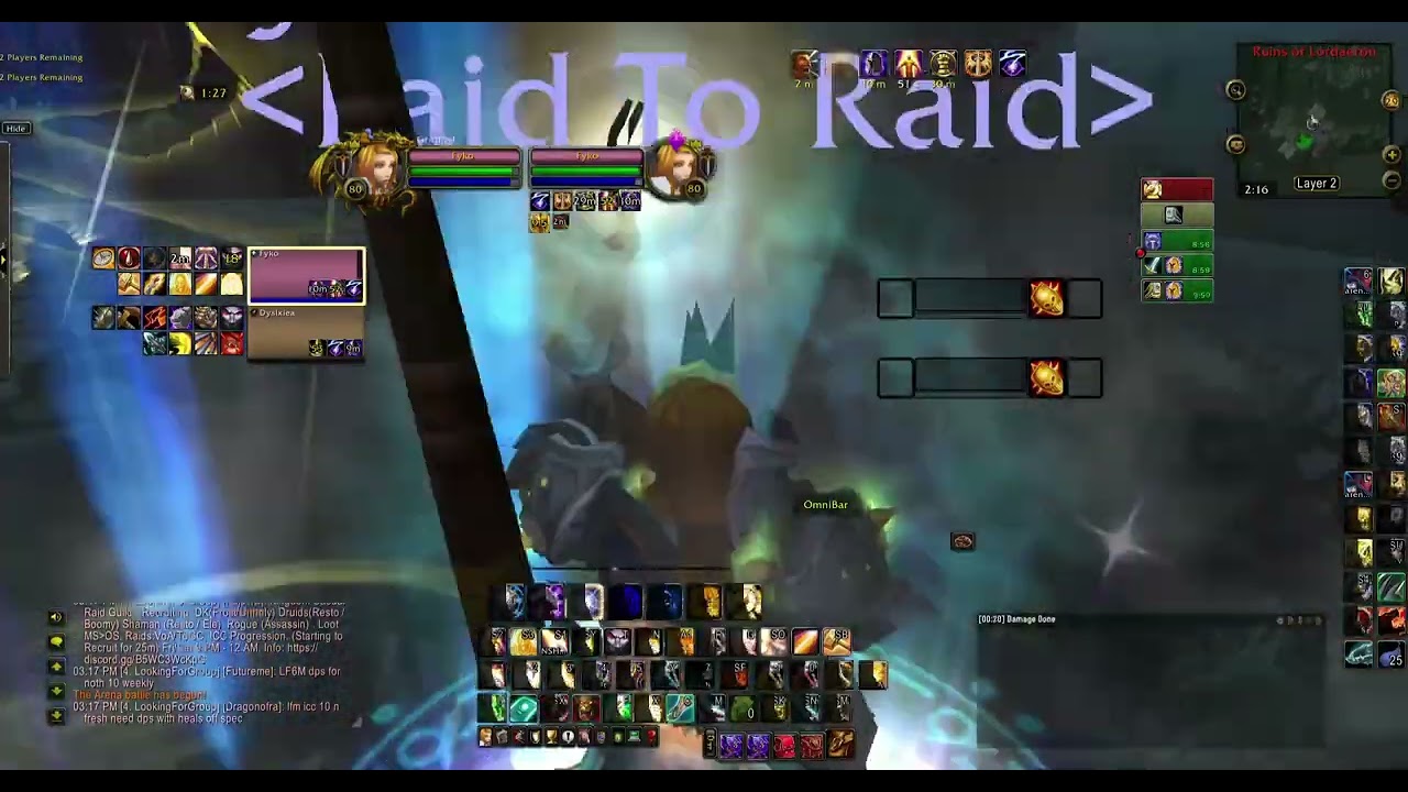 Wotlk Arena, 2k+ Holy Paladin + Warrior, 2v2!