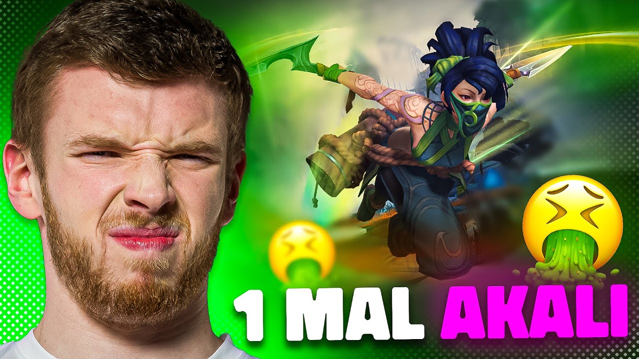Ich spiele zum 1. Mal meinen Hass-Champion (Akali)...🤮 | LoL Wild Rift Deutsch
