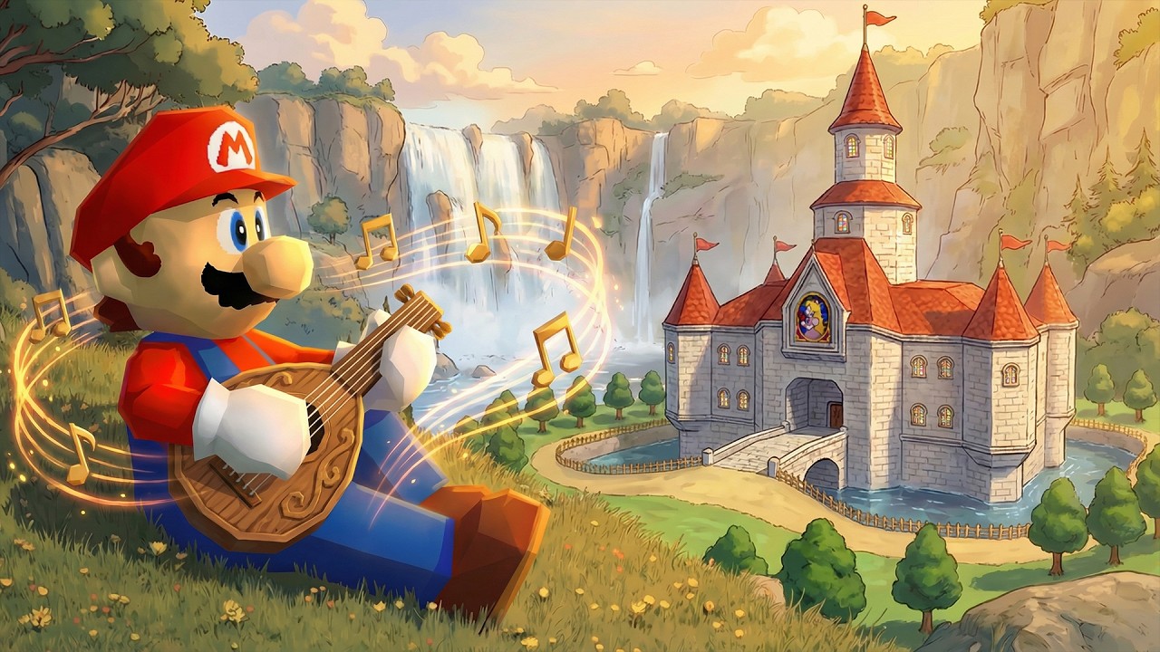 Super Mario 64 but it's Medieval Celtic Folk (OST Long Mix)