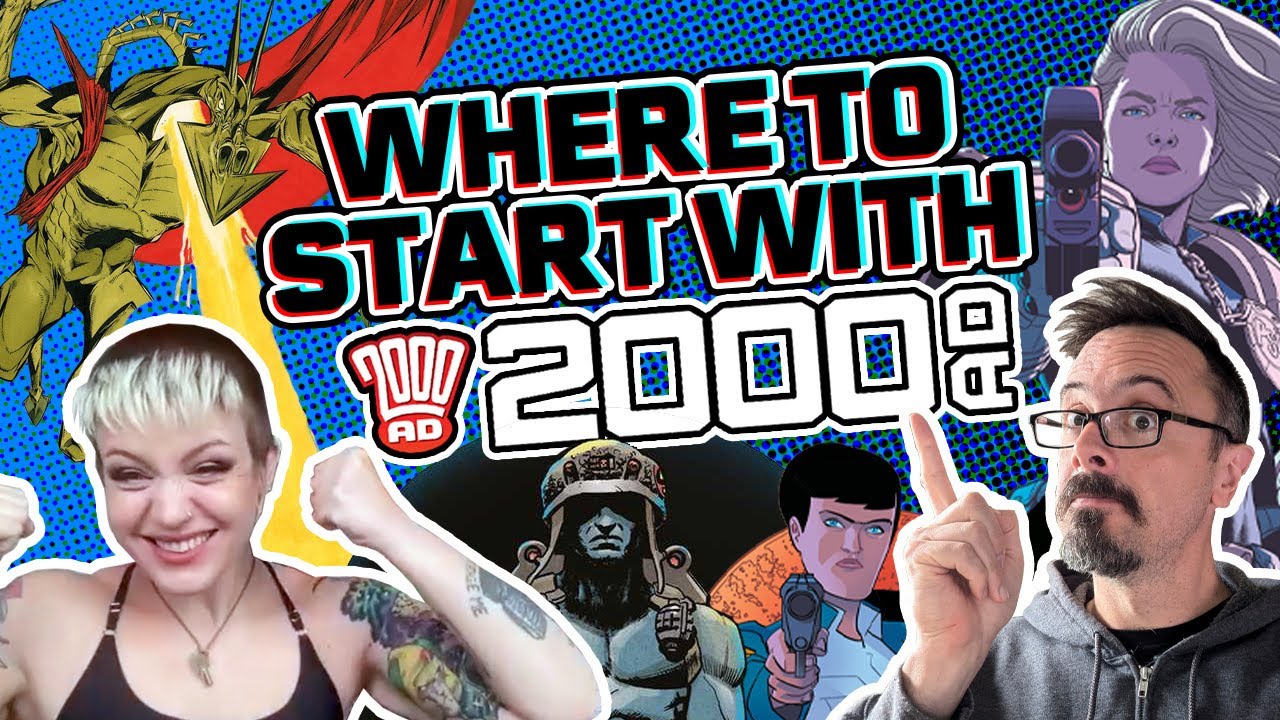Where to start reading 2000 AD! Get graphic novel recommendations with The 2000 AD Thrill-Cast