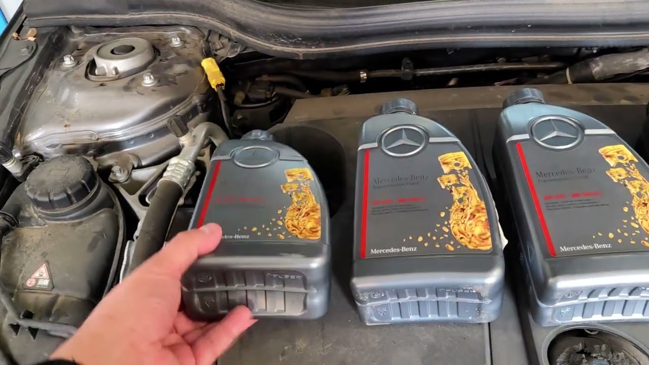 Cum se face o revizie de cutie automata 724.003 7G-DCT de la Mercedes-Benz? Si ce ulei punem in ea?