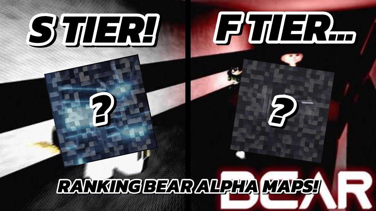 Ranking Bear Alpha Maps Part 1! (Roblox)