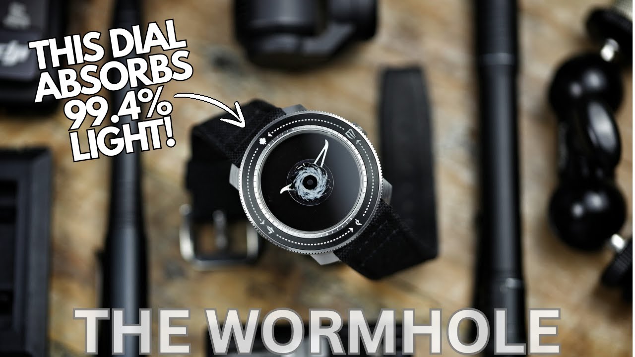 This Dial Absorbs 99.4% of Light! The Wormhole Space Diver