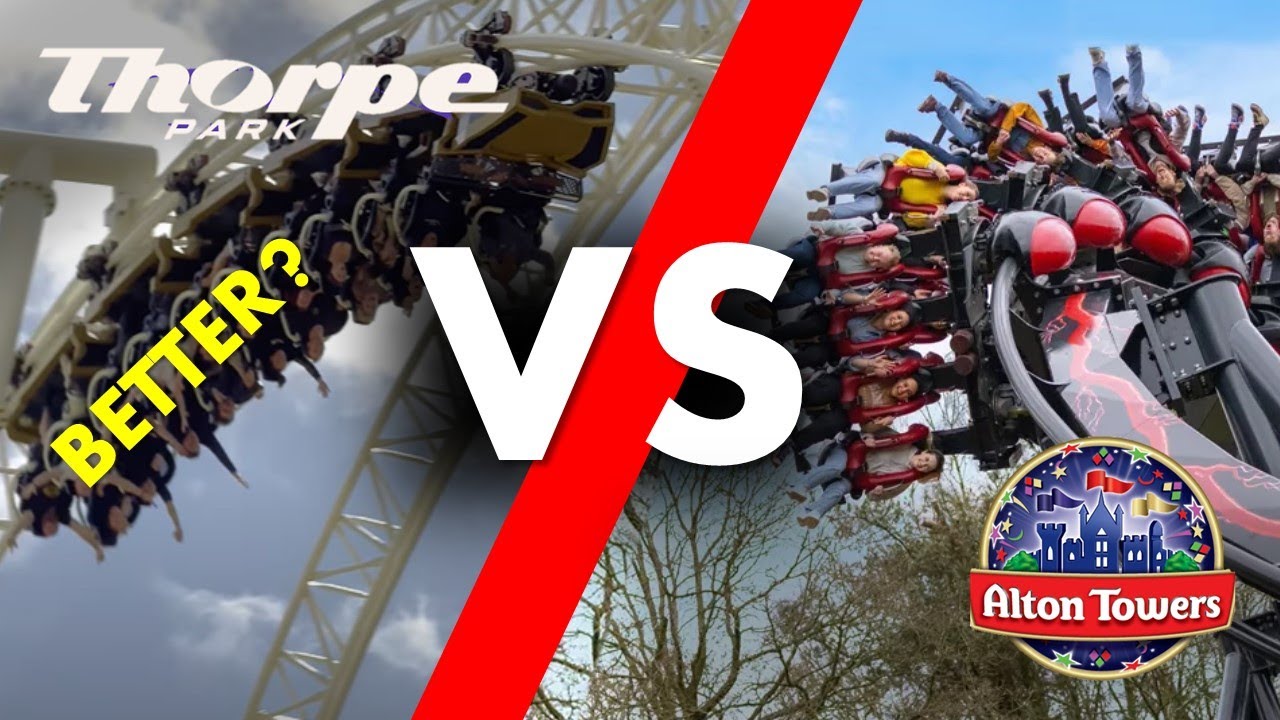 ALTON TOWERS VS THORPE PARK (2024 Season)