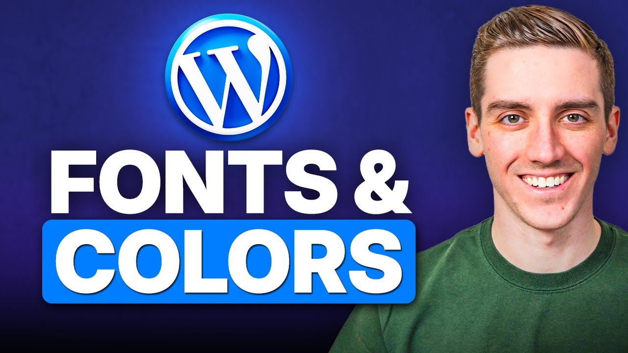 How to Change Global Fonts and Colors in WordPress
