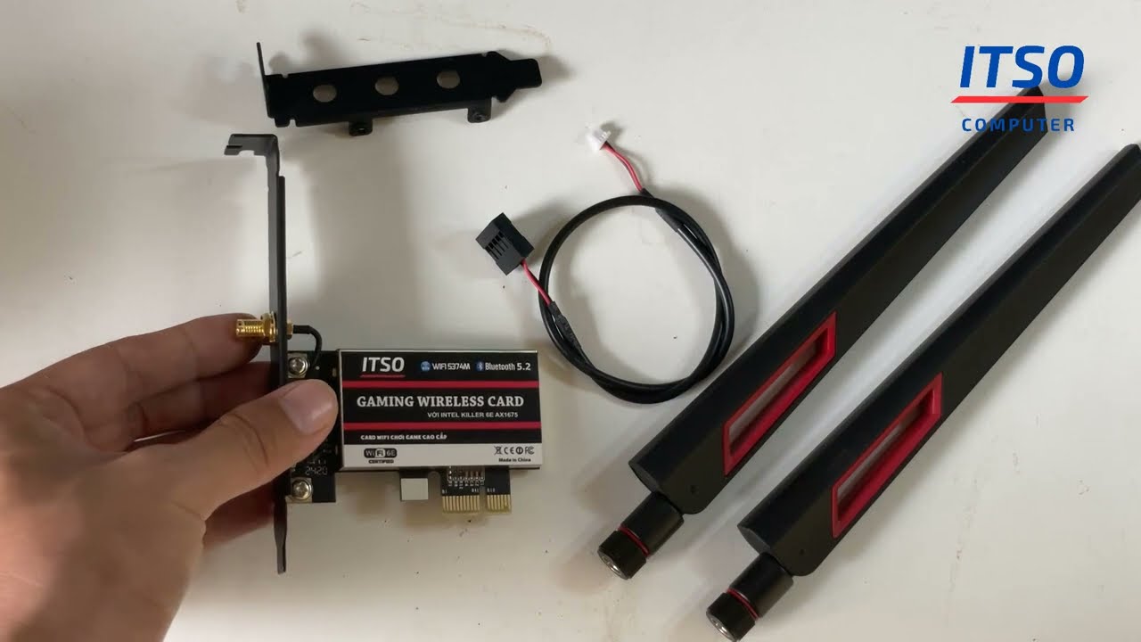 Hướng dẫn lắp đặt và cài đặt card WIFI cho máy bàn (WIFI 6 AX200, WIFI 6E AX210, Killer AX1675,..)