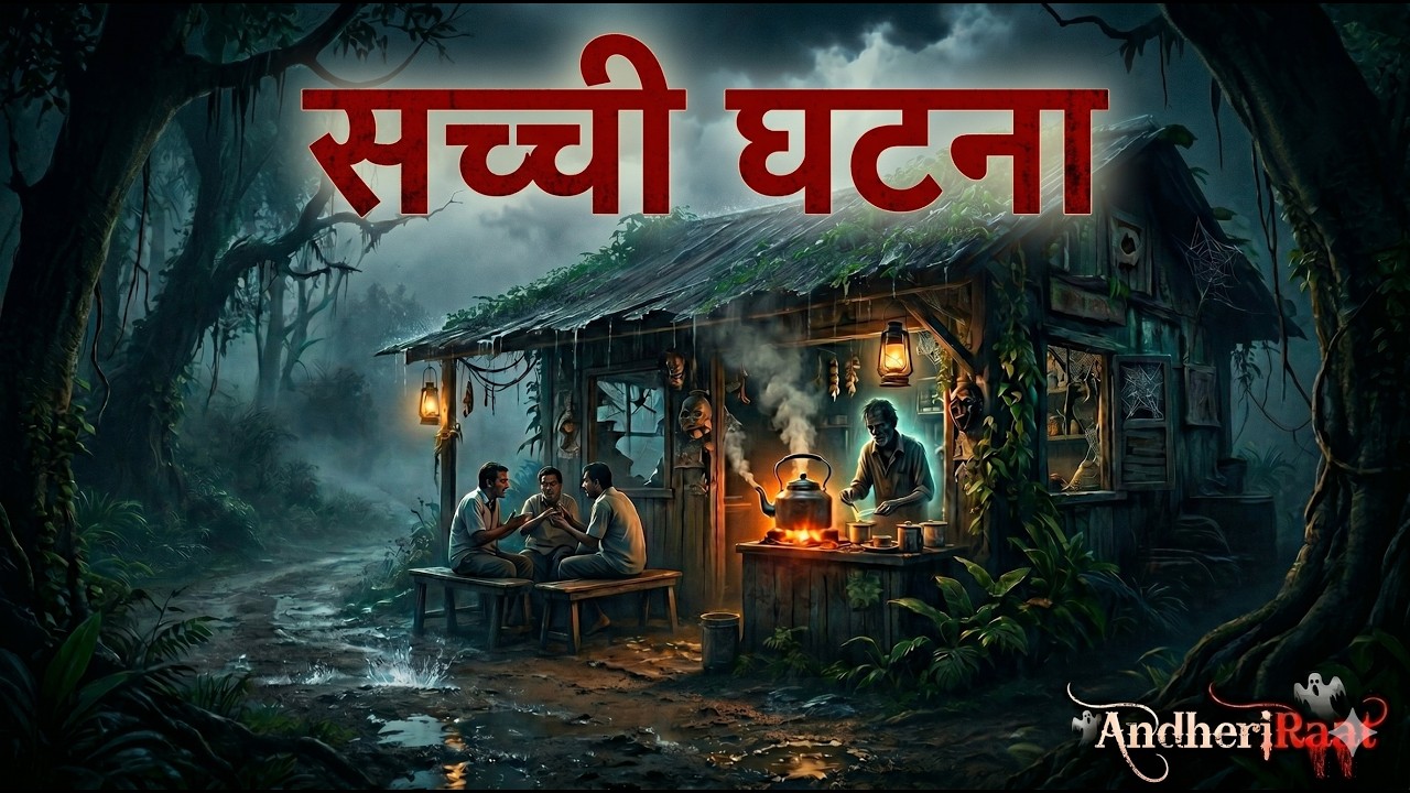 🔴Chai Ki Dukan Pe Bhoot Pret Ki Baatein | 3D Animated Horror Story | Hindi Horror | Andheri Raat