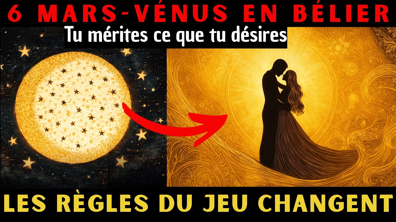 Vénus en Bélier : le cosmos vient de changer les règles du jeu.