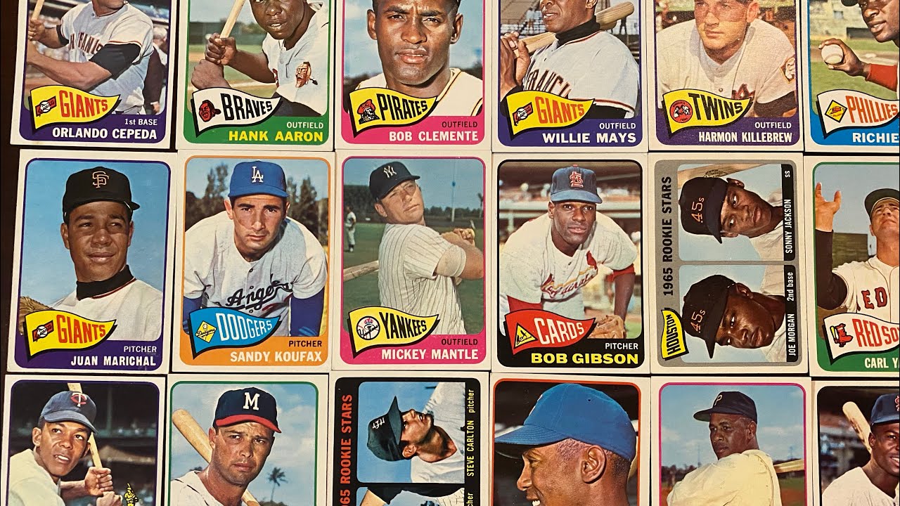 Complete 1965 Topps Baseball Set
