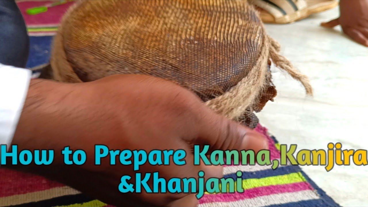 How to Prepare Kanna, Kanjira & Khanjani//@hemanthastimusicacademy9450