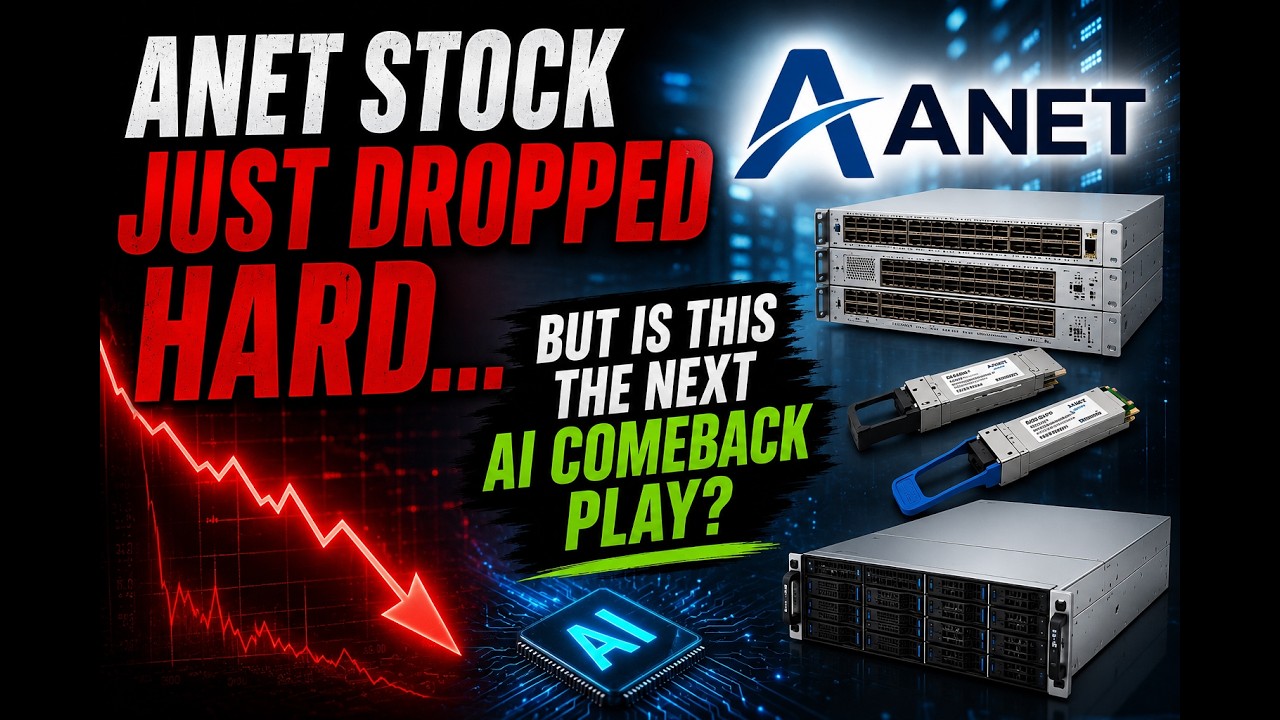 ANET Stock Just Dropped Hard&hellip; But Is This the Next AI Comeback Play? 🚀 | Arista Networks Analysis