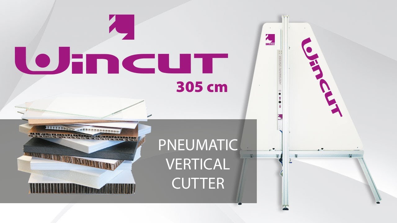 WINCUT 305 cm Pneumatic Vertical Cutter by inglet