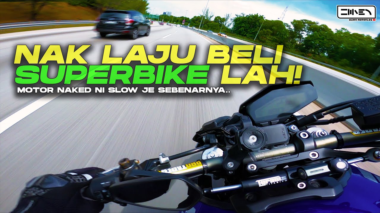 TAK LAJU PUN MOTOR NI WEI ! BAIK KORANG BELI.... | Yamaha MT-09 [4K]