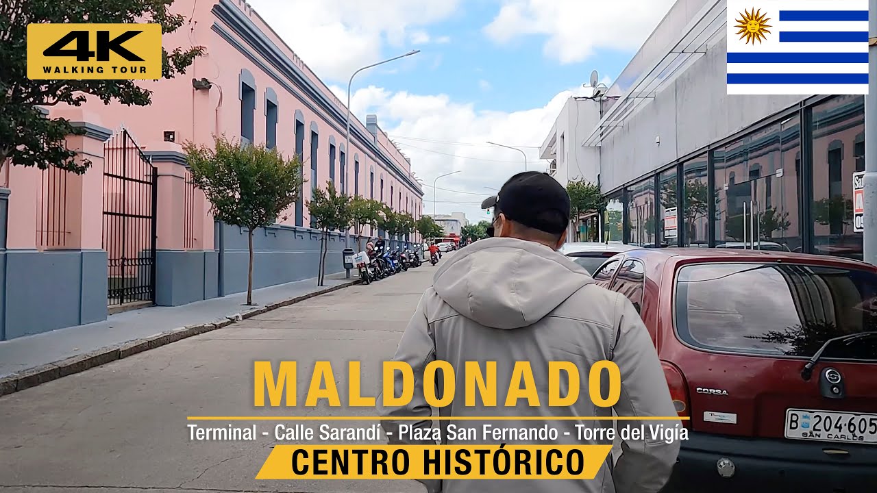 🇺🇾 MALDONADO: Centro Histórico | URUGUAY | WALKING TOUR 2024 [ 4K ]