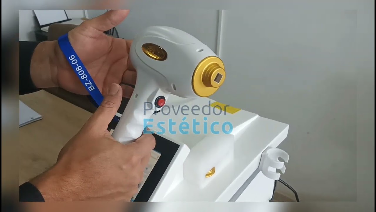 Laser de Diodo Tri-onda de mesa instrucciones técnicas