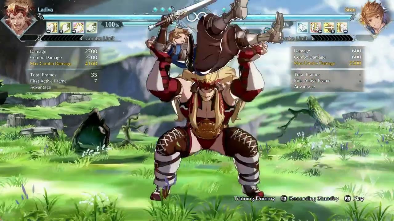 Granblue Fantasy Versus Rising 2.10 Breakdown: Ladiva