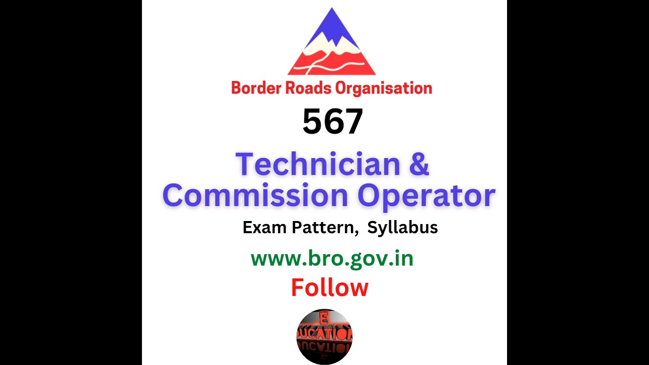 BRO Technician & Operator Recruitment 2023 #bro Bro
