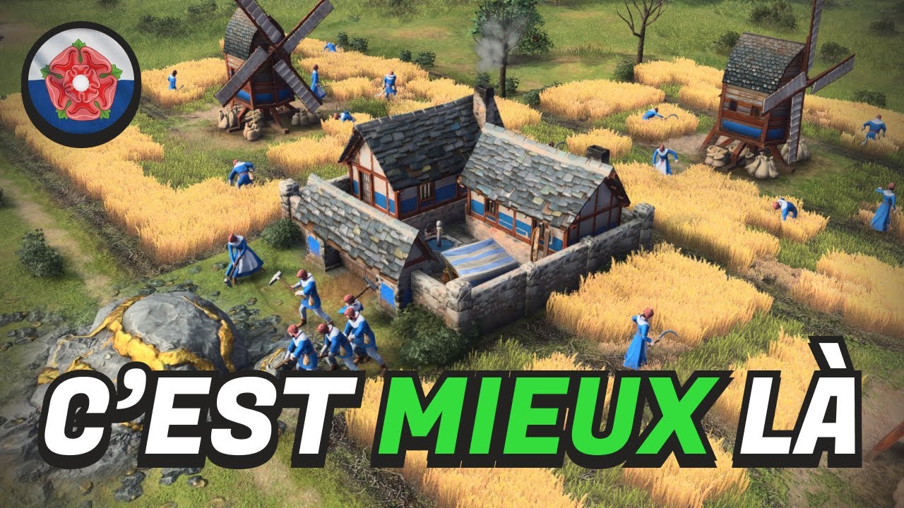Les NOUVEAUX manoirs de Lancastre | Age of Empires 4