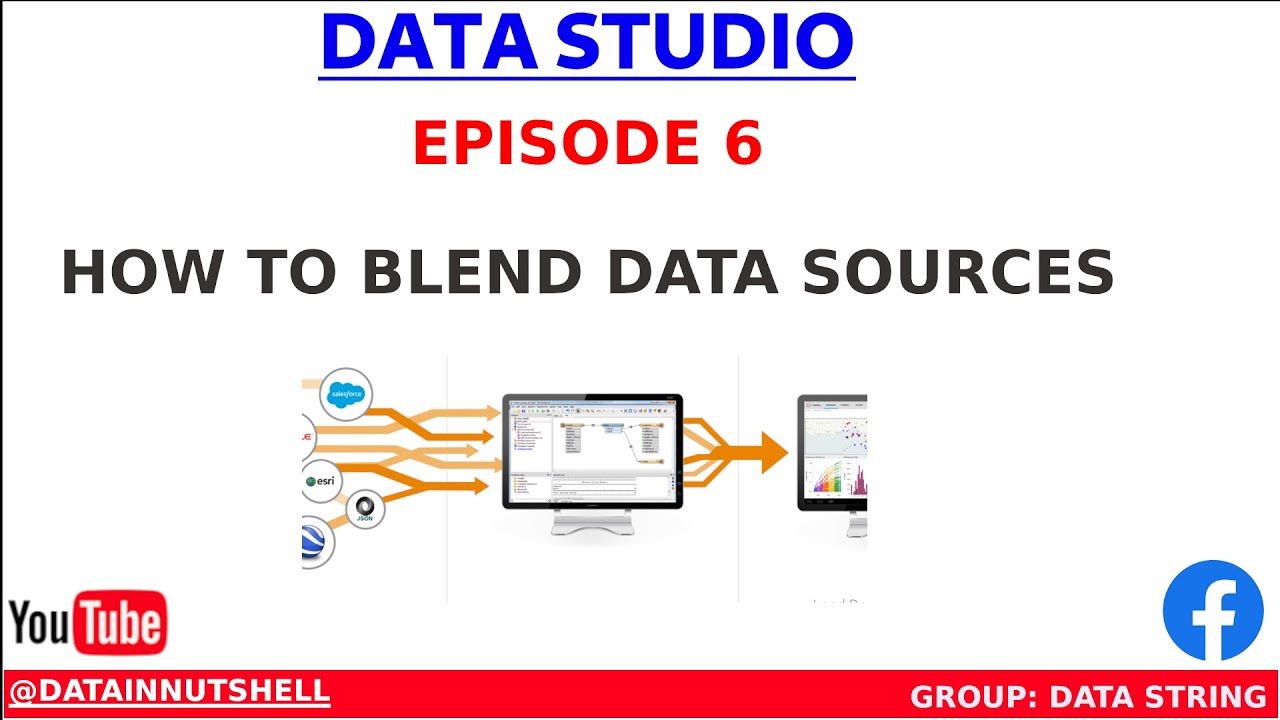 How to Blend Data Sources in Google Data Studio. A Tutorial on Looker & Google Data Studio Data