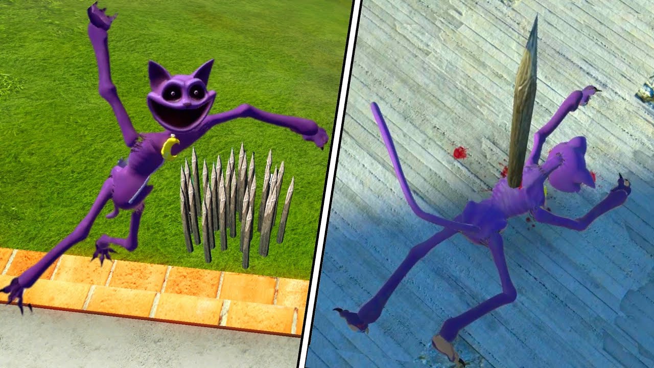 CatNap NPC Ragdoll Physics Compilation #15 | Overgrowth