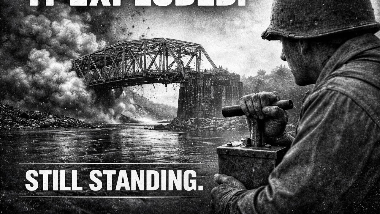 The Bridge That Wouldn’t FallThe Steel That Survived 2 Tons of Explosives