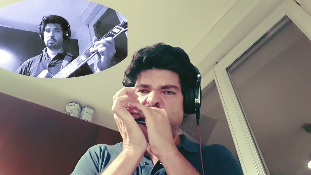Down The Road- Harmonica Cover - C2C Cover
