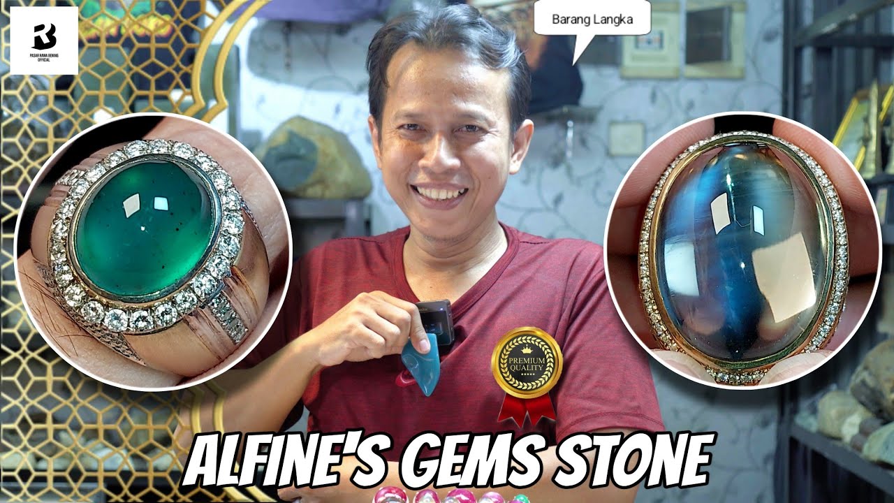 Bacan Halmahera King Of Bacan ❗ Warna & Kristal Nya Bikin Merinding( Alfine's Gems Stone )