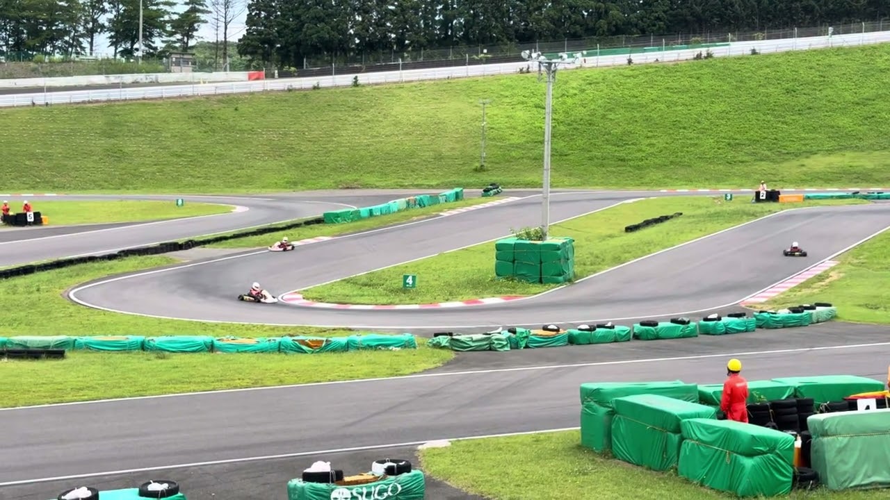 2025-07-13 SUGOカートレース Rd.3 カデットクラス 予選ヒート①