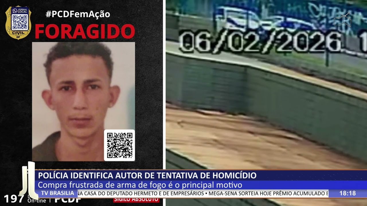 JL - Polícia identifica autor de tentativa de homicídio