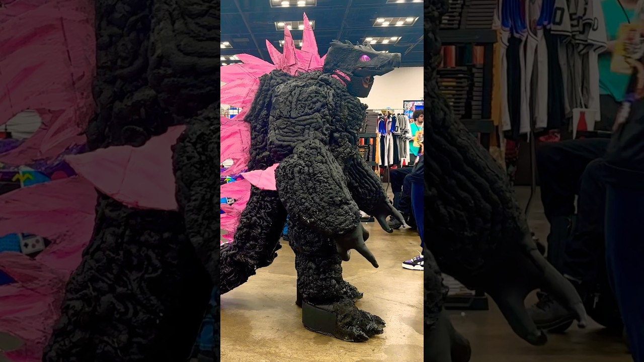 Godzilla&rsquo;s Bad Day.. #godzilla #cosplay #cosplayer #monster #godzillavskong
