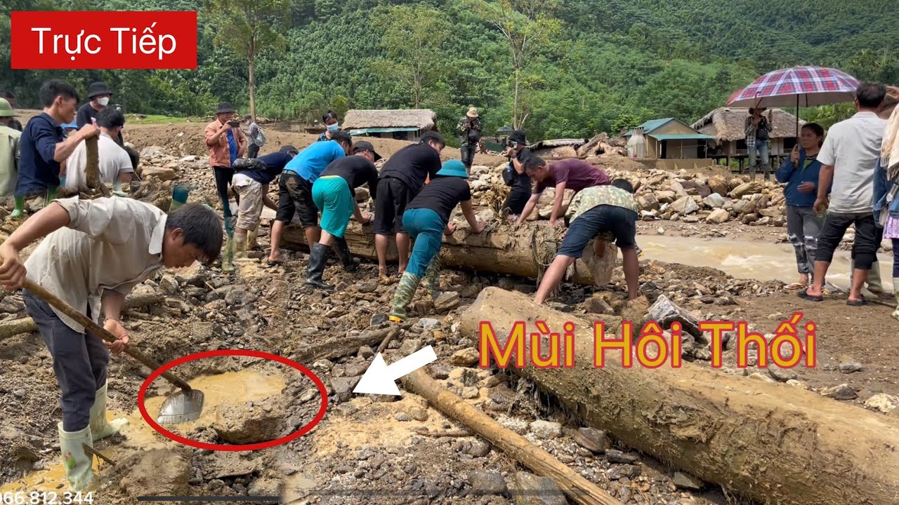 LÀNG NỦ TIẾP TỤC TÌM KIẾM NHỮNG NGƯỜI CÒN LẠI
