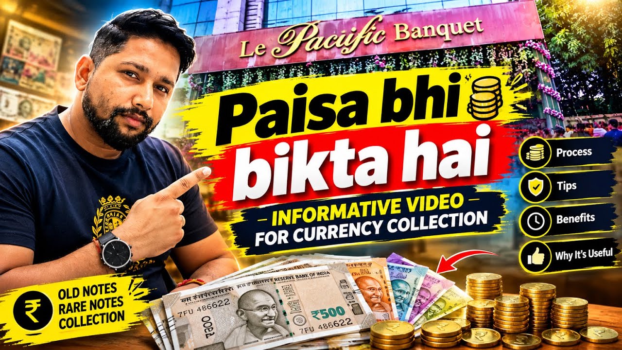 Paisa Bhi Bikta Hai Exhibition 2026 | Delhi Coin & Currency Exhibition | Rare Notes & Coins