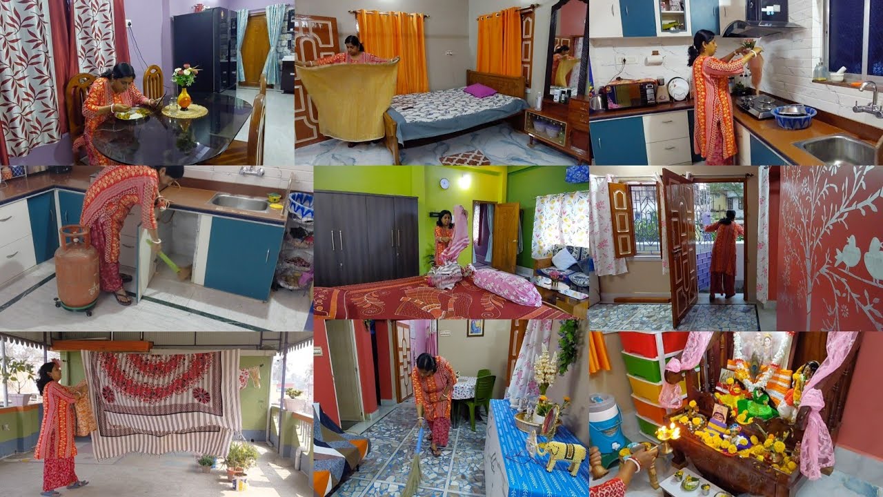 একজন সাধারণ গৃহীনি সকাল থেকেরাত পর্যন্ত কি কি কাজ করতে পারে।সখের জিনিস বয়স থাকতেই ব্যাবহার করতে হয় 