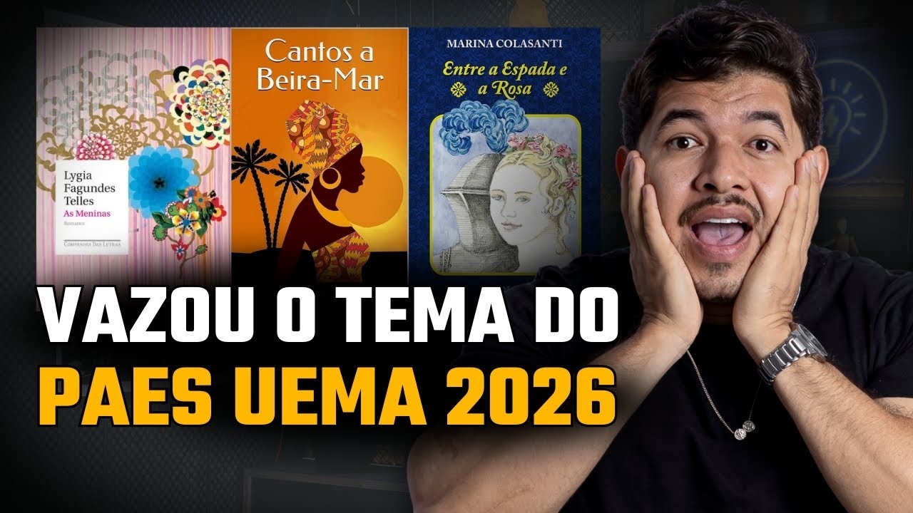🔥4 TEMAS DE REDA&Ccedil;&Atilde;O QUE PODEM CAIR NO PAES UEMA 2026