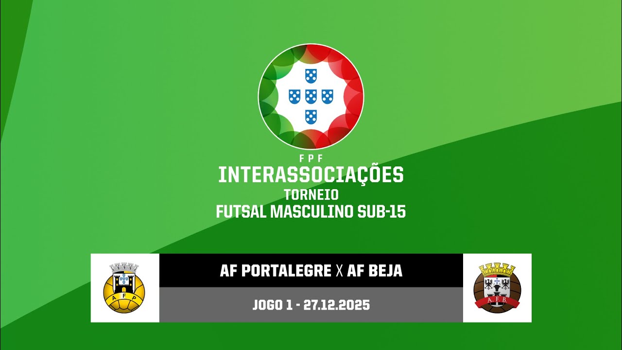 TIA Futsal Masculino Sub-15: AF Portalegre x AF Beja (Jogo 1)