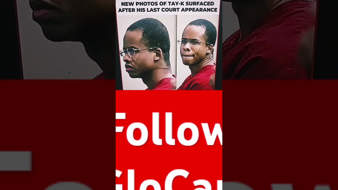 Tay-K NEW JAIL PIC after his last court appearance #tayk #tayktypebeat
