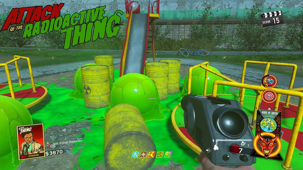 ATTACK OF THE RADIOACTIVE THING - MAIN EASTER EGG HUNT GAMEPLAY (INFINITE WARFARE ZOMBIES)