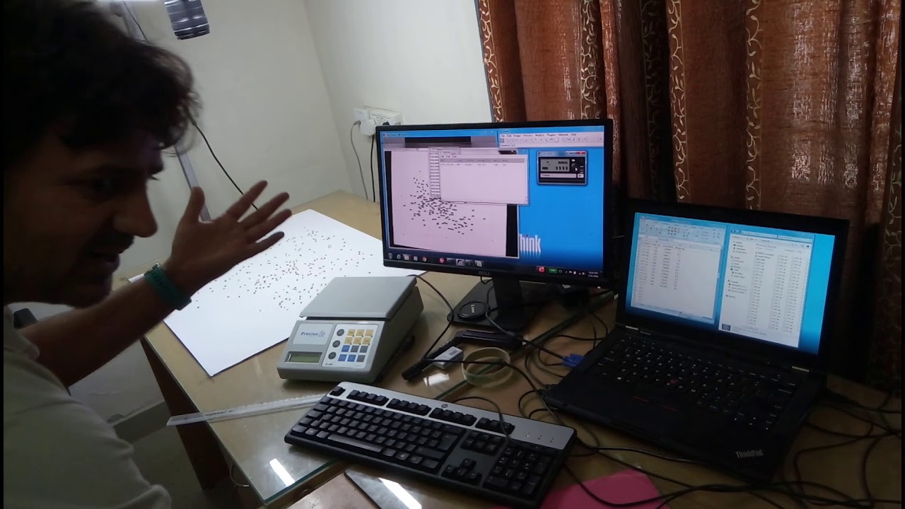 Free Digital Seed Counter (Using digital camera and open source ImageJ software)