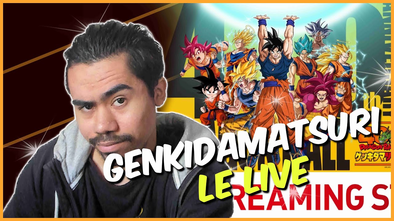 DRAGON BALL IS BACK OR ARE WE COOKED ? - GENKIDAMATSURI LIVE REACTION [FR]