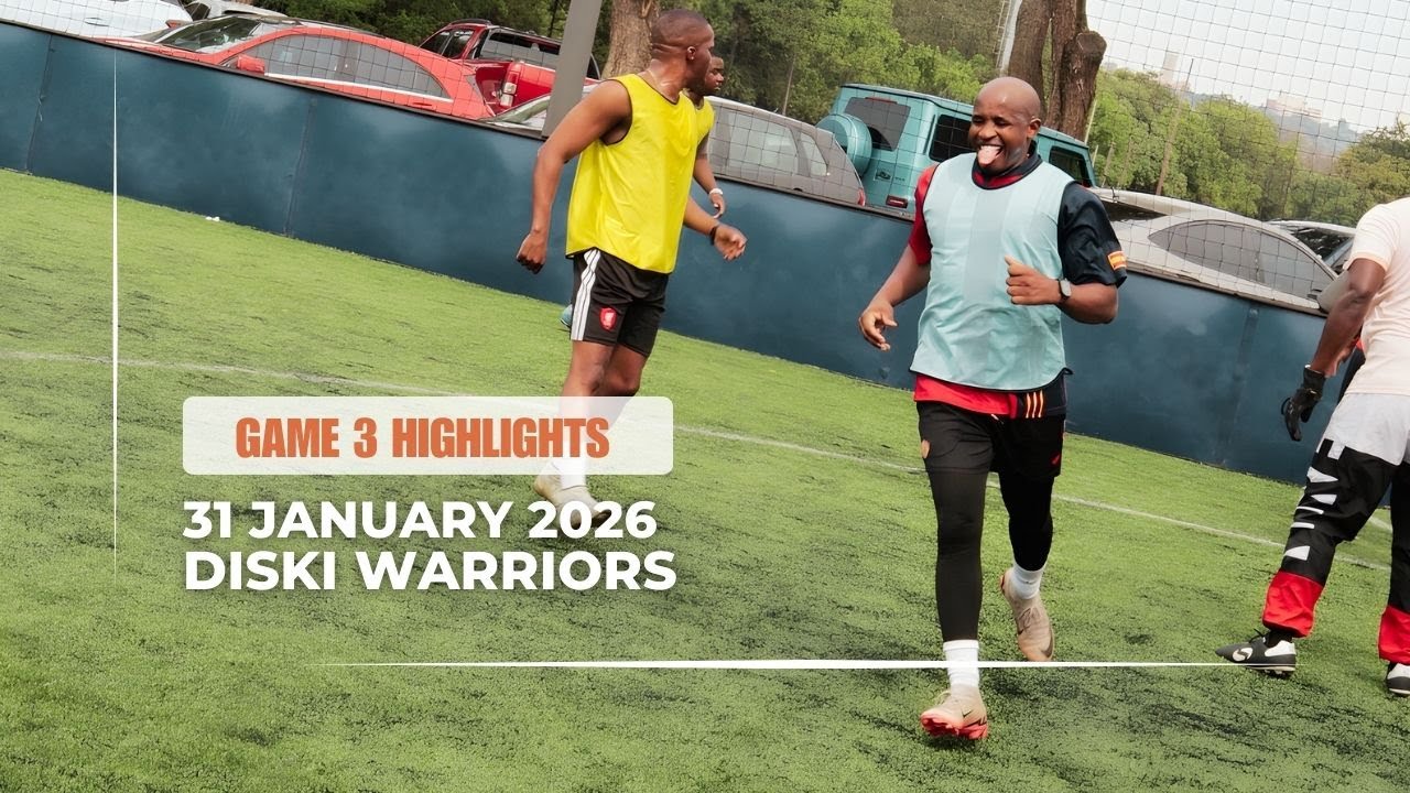 Football Highlights | Diski Warriors Game 3 | Discovery Soccer Park | 31 Jan 26