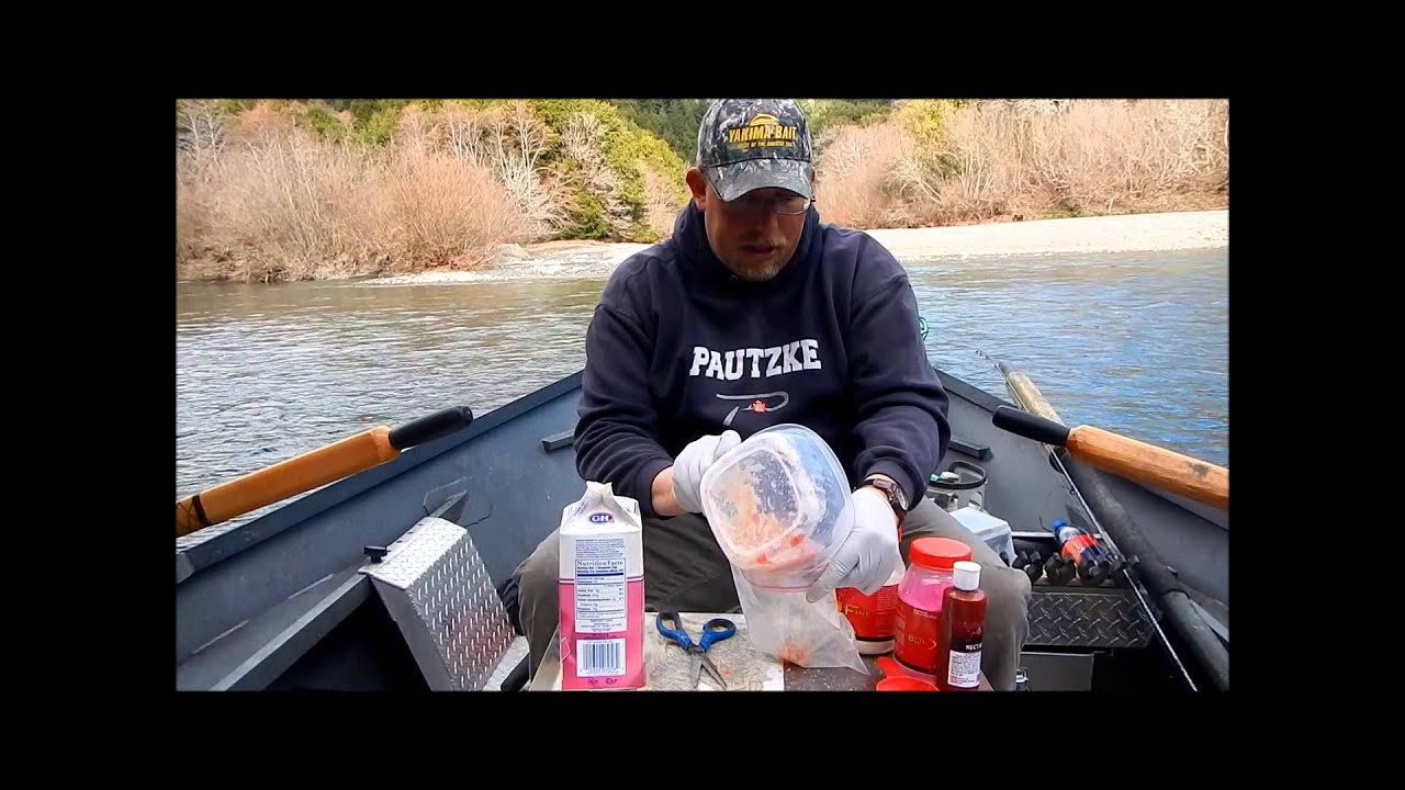 Steelhead Candy - How to cure and fish steelhead roe using Pautzke's BorxOFire cure.