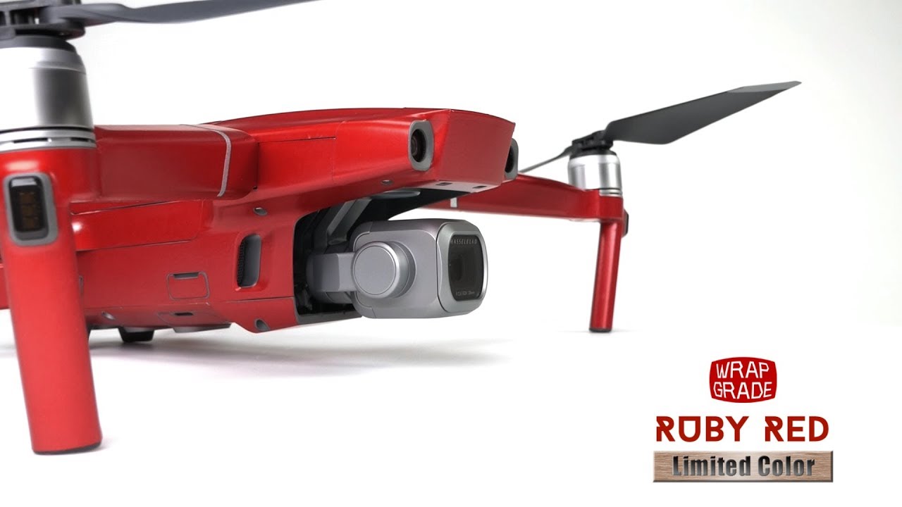 Wrapgrade | Ruby Red  drone wrap skin [Limited]