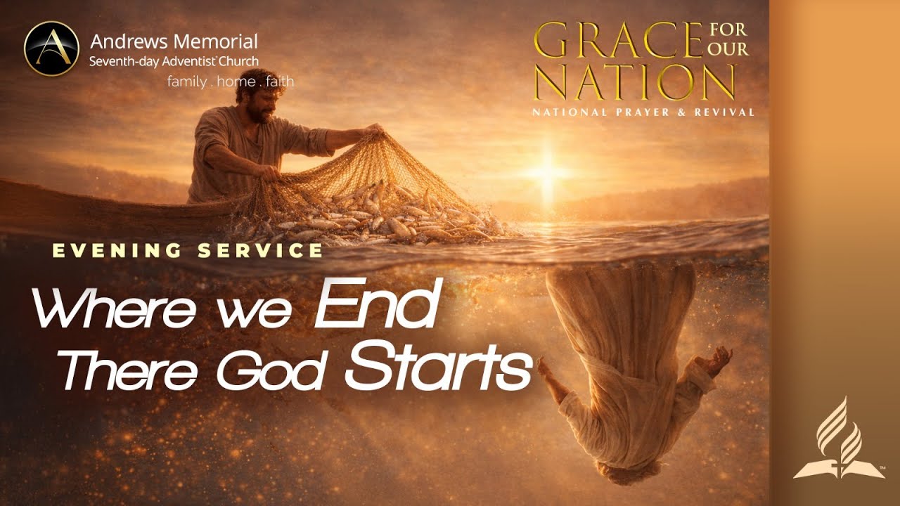 Grace for Our Nation || "Where We End There God Starts " || Evangelist Claude Edwards || Jan 15